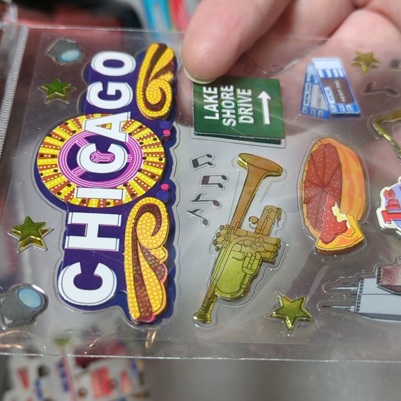 Recollections Chicago Dimensional Stickers - Picture 4 of 7